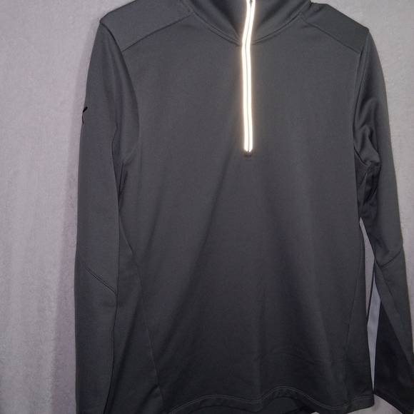 Under Armour Cold Gear Mens Gray Loose Fit Pullover - Picture 2 of 8